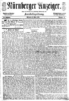 Nürnberger Anzeiger Mittwoch 13. März 1872