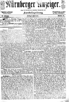 Nürnberger Anzeiger Freitag 5. April 1872