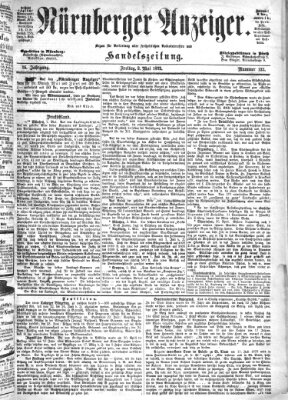 Nürnberger Anzeiger Freitag 3. Mai 1872