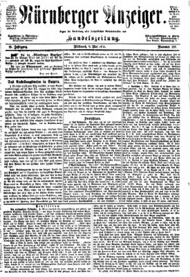 Nürnberger Anzeiger Mittwoch 8. Mai 1872