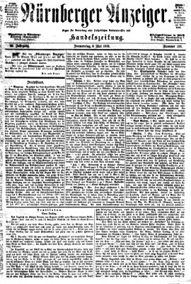 Nürnberger Anzeiger Donnerstag 9. Mai 1872