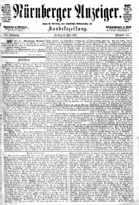 Nürnberger Anzeiger Freitag 17. Mai 1872