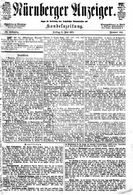 Nürnberger Anzeiger Freitag 31. Mai 1872