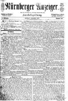 Nürnberger Anzeiger Freitag 6. September 1872