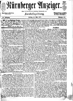 Nürnberger Anzeiger Freitag 16. Mai 1873