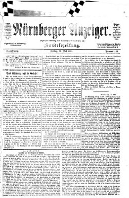 Nürnberger Anzeiger Freitag 23. Mai 1873