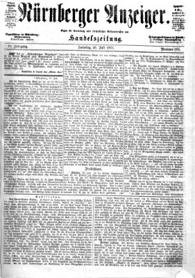 Nürnberger Anzeiger Samstag 26. Juli 1873