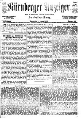 Nürnberger Anzeiger Donnerstag 14. August 1873