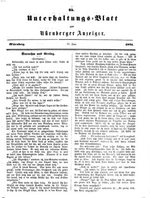 Nürnberger Anzeiger. Unterhaltungs-Blatt (Nürnberger Anzeiger) Sonntag 25. Juni 1871