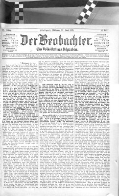 Der Beobachter Mittwoch 21. Juni 1871