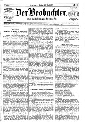 Der Beobachter Freitag 30. Juni 1871