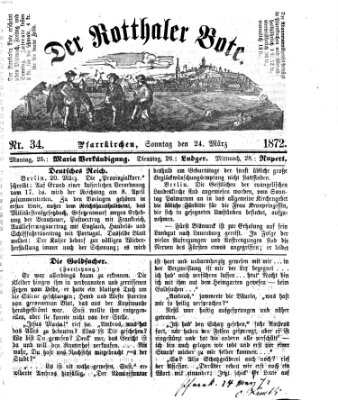 Rottaler Bote Sonntag 24. März 1872