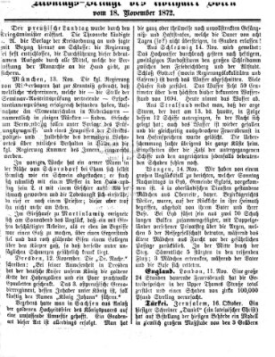 Rottaler Bote Montag 18. November 1872