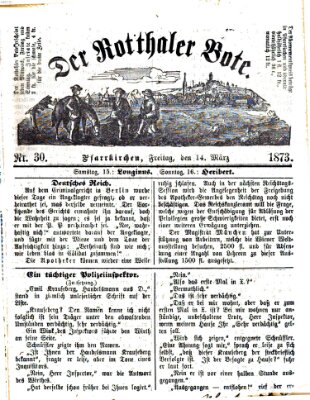 Rottaler Bote Freitag 14. März 1873