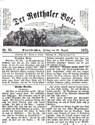 Rottaler Bote Freitag 29. August 1873