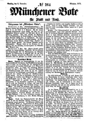 Münchener Bote für Stadt und Land Samstag 8. November 1873