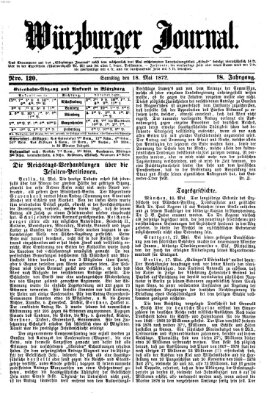 Würzburger Journal Samstag 18. Mai 1872