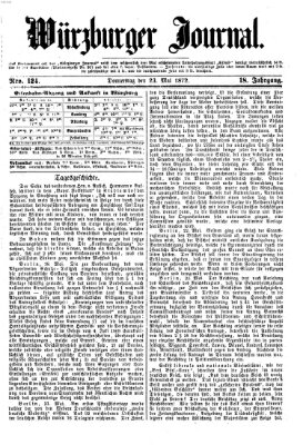 Würzburger Journal Donnerstag 23. Mai 1872