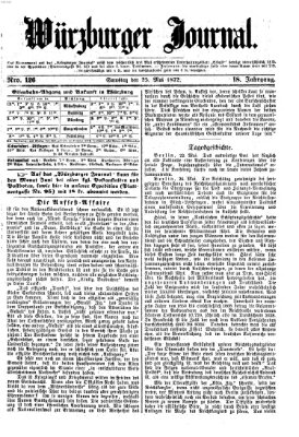 Würzburger Journal Samstag 25. Mai 1872