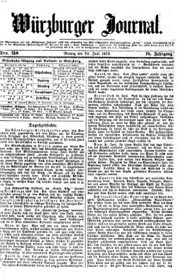 Würzburger Journal Montag 24. Juni 1872