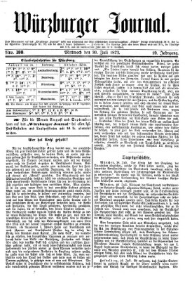 Würzburger Journal Mittwoch 30. Juli 1873