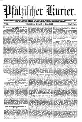 Pfälzischer Kurier Mittwoch 5. März 1873