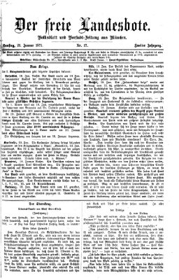 Der freie Landesbote Samstag 21. Januar 1871