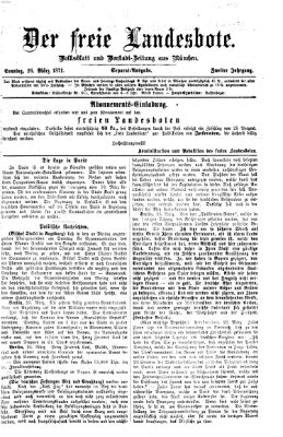 Der freie Landesbote Sonntag 26. März 1871