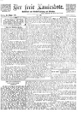 Der freie Landesbote Freitag 25. Oktober 1872