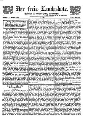 Der freie Landesbote Sonntag 27. Oktober 1872