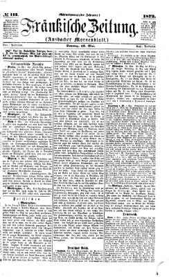 Fränkische Zeitung (Ansbacher Morgenblatt) Sonntag 12. Mai 1872