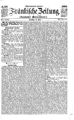 Fränkische Zeitung (Ansbacher Morgenblatt) Dienstag 4. Juni 1872