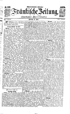 Fränkische Zeitung (Ansbacher Morgenblatt) Freitag 5. Juli 1872