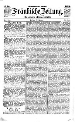 Fränkische Zeitung (Ansbacher Morgenblatt) Freitag 17. Januar 1873