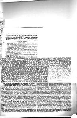 Fränkische Zeitung (Ansbacher Morgenblatt) Samstag 22. November 1873