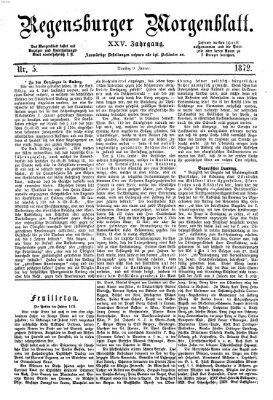 Regensburger Morgenblatt Dienstag 9. Januar 1872