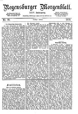 Regensburger Morgenblatt Dienstag 6. Februar 1872