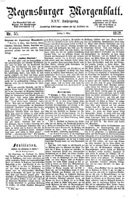 Regensburger Morgenblatt Freitag 8. März 1872