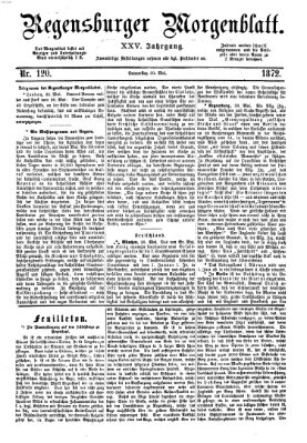 Regensburger Morgenblatt Donnerstag 30. Mai 1872