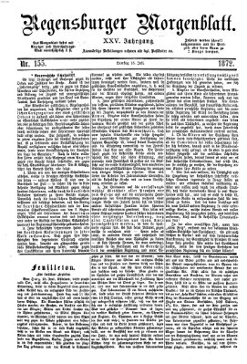 Regensburger Morgenblatt Samstag 13. Juli 1872