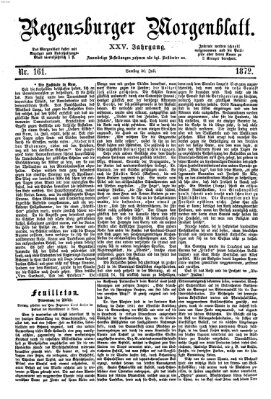 Regensburger Morgenblatt Samstag 20. Juli 1872