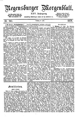 Regensburger Morgenblatt Dienstag 23. Juli 1872