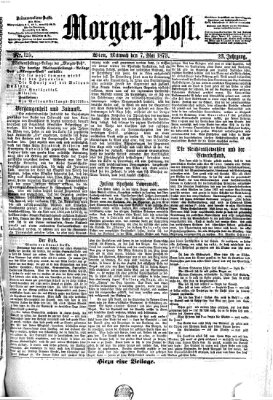 Morgenpost Mittwoch 7. Mai 1873