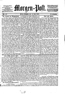 Morgenpost Mittwoch 11. Juni 1873