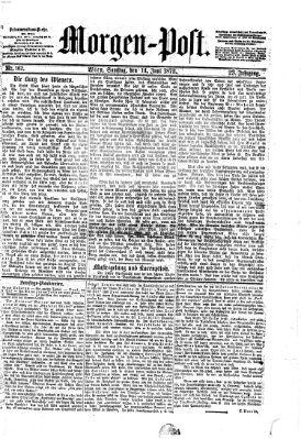 Morgenpost Samstag 14. Juni 1873