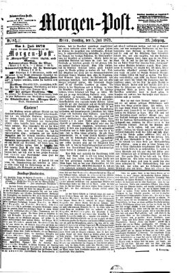 Morgenpost Samstag 5. Juli 1873