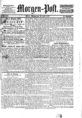 Morgenpost Montag 28. Juli 1873