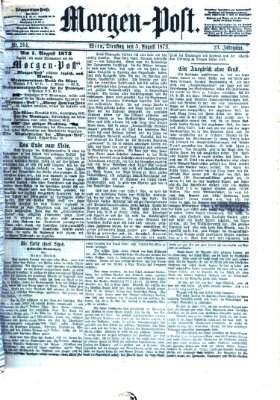 Morgenpost Dienstag 5. August 1873