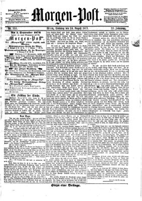 Morgenpost Sonntag 24. August 1873