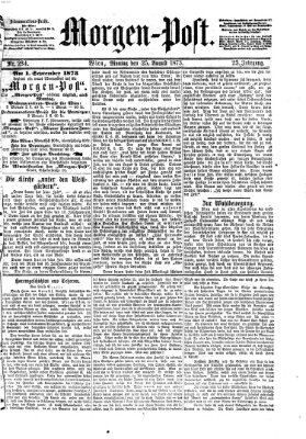 Morgenpost Montag 25. August 1873